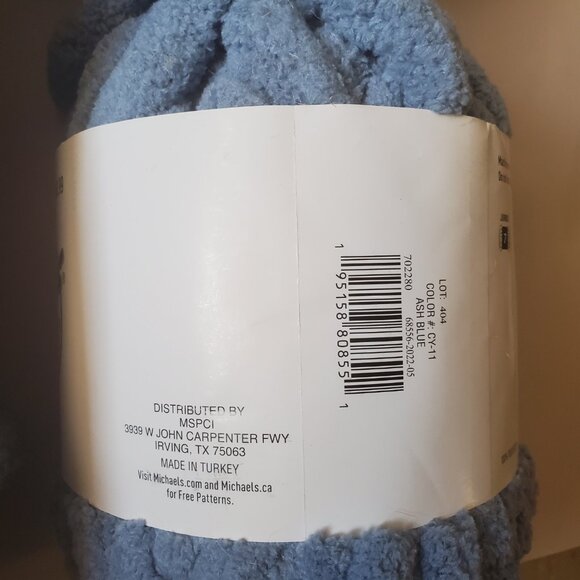 NEW LOOPS AND THREADS Cozy Blanket YARN LOT OF 4 - Picture 5 of 6